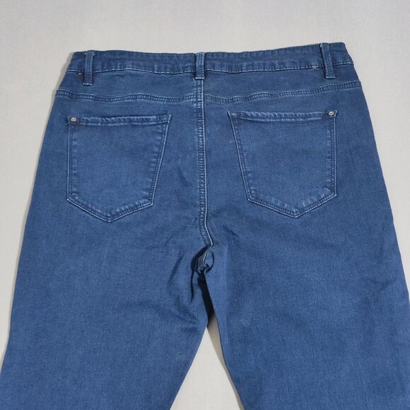 RW&Co. High rise Skinny jeans women's size 31 dark wash ink blue colour - Picture 4 of 14